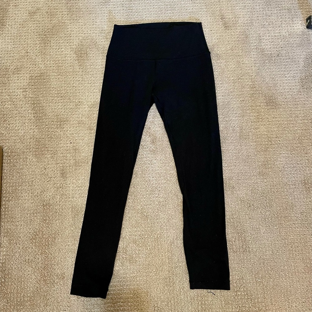 Lululemon black align leggings size 6